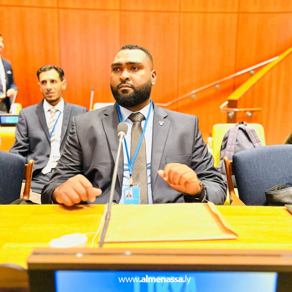 01 54 الدبلوماسية الشبابية الليبية تُشارك في منتدى الشباب التابع للمجلس الاقتصادي والاجتماعي للأمم المتحدة 2025