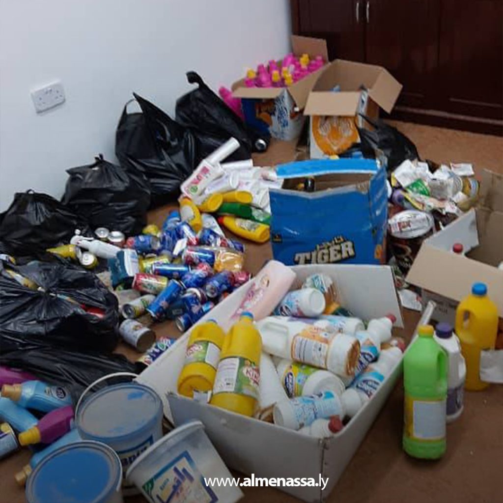 03 46 ضبط مواد منتهية الصلاحية وغياب الشهادات الصحية في مدينة سوسة