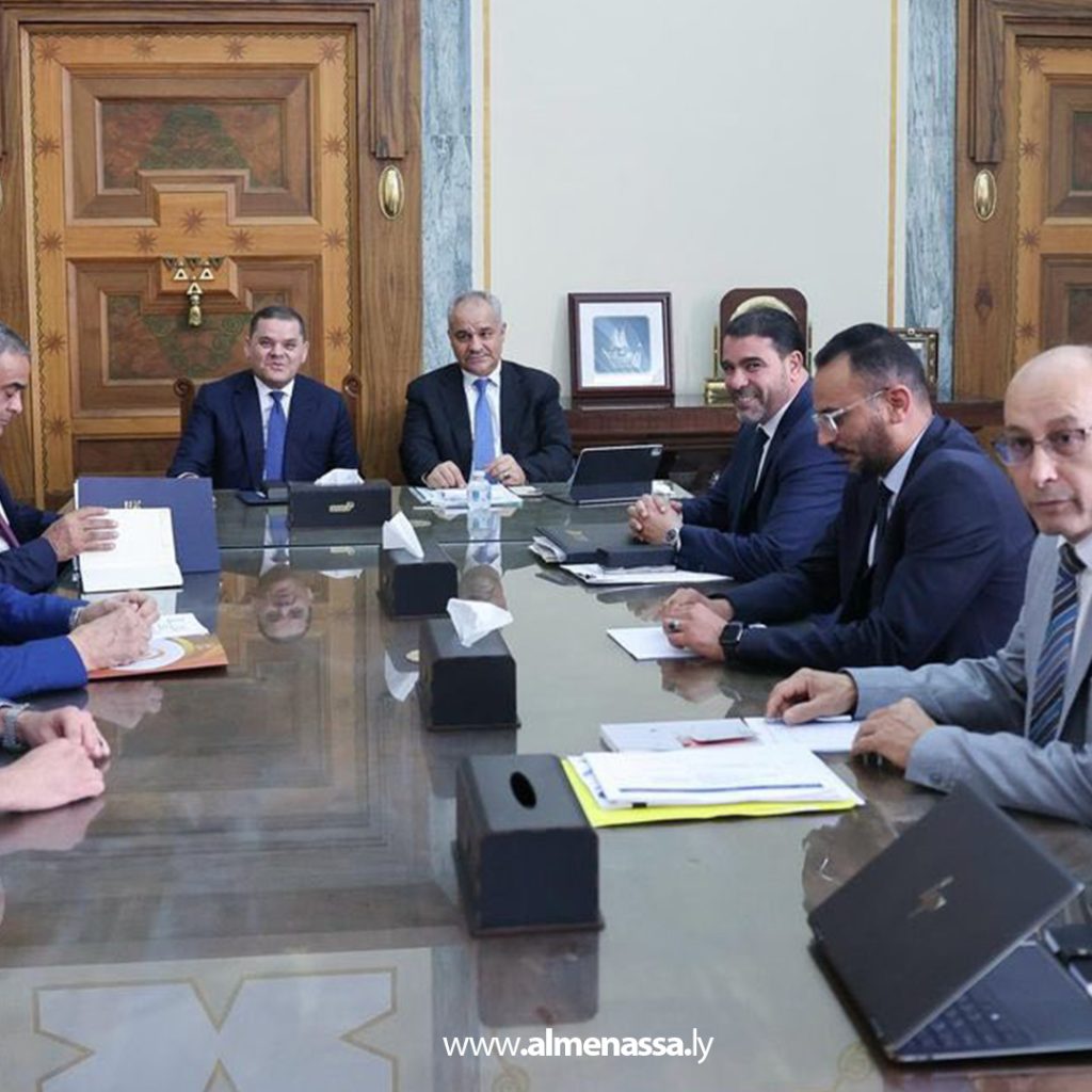 04 30 الدبيبة وناجي عيسى يبحثان الإصلاحات الاقتصادية وتنسيق صرف مرتبات أبريل