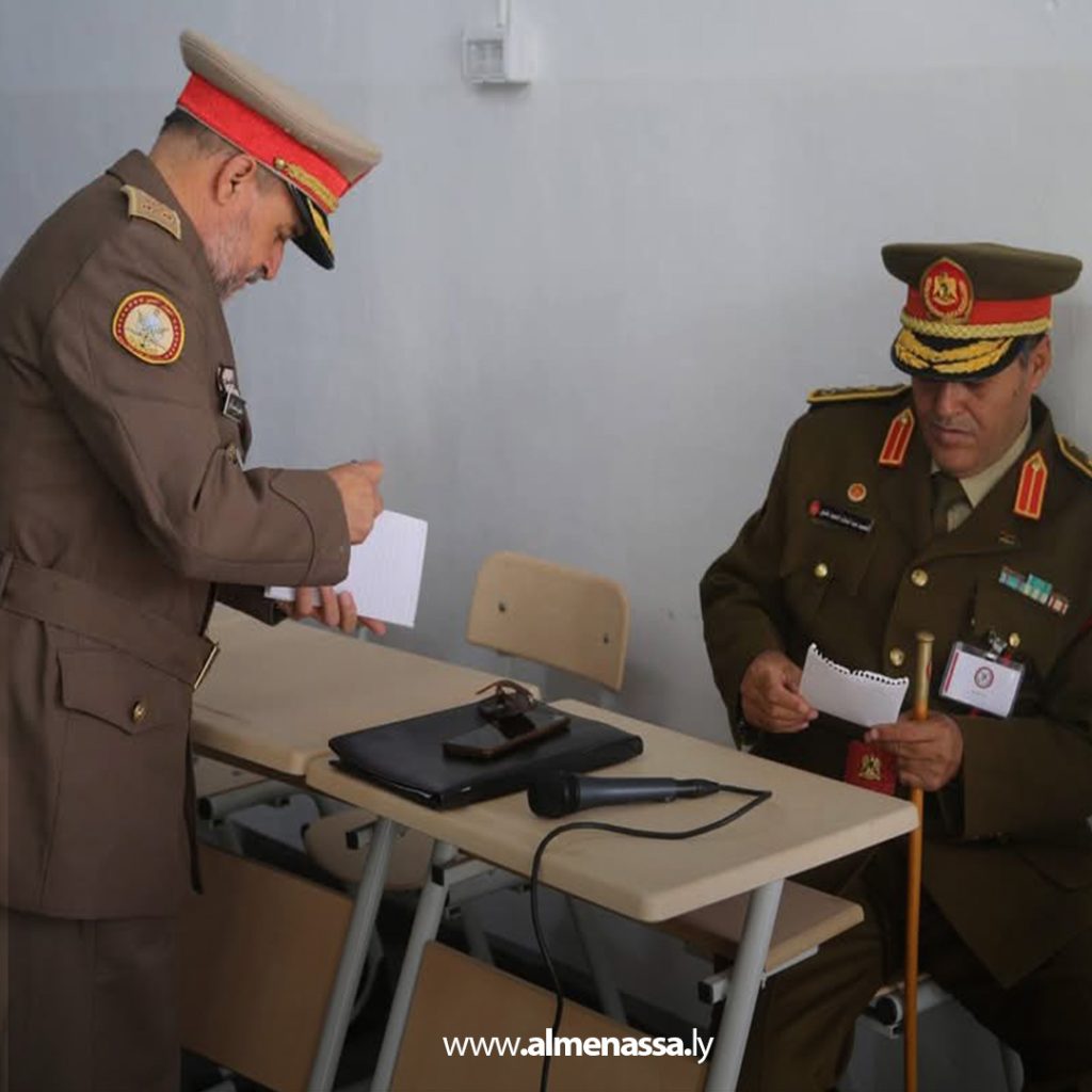 05 26 انطلاق امتحانات ترقية الضباط للعام 2025 في اللواء 111 مجحفل بالمنطقة الغربية