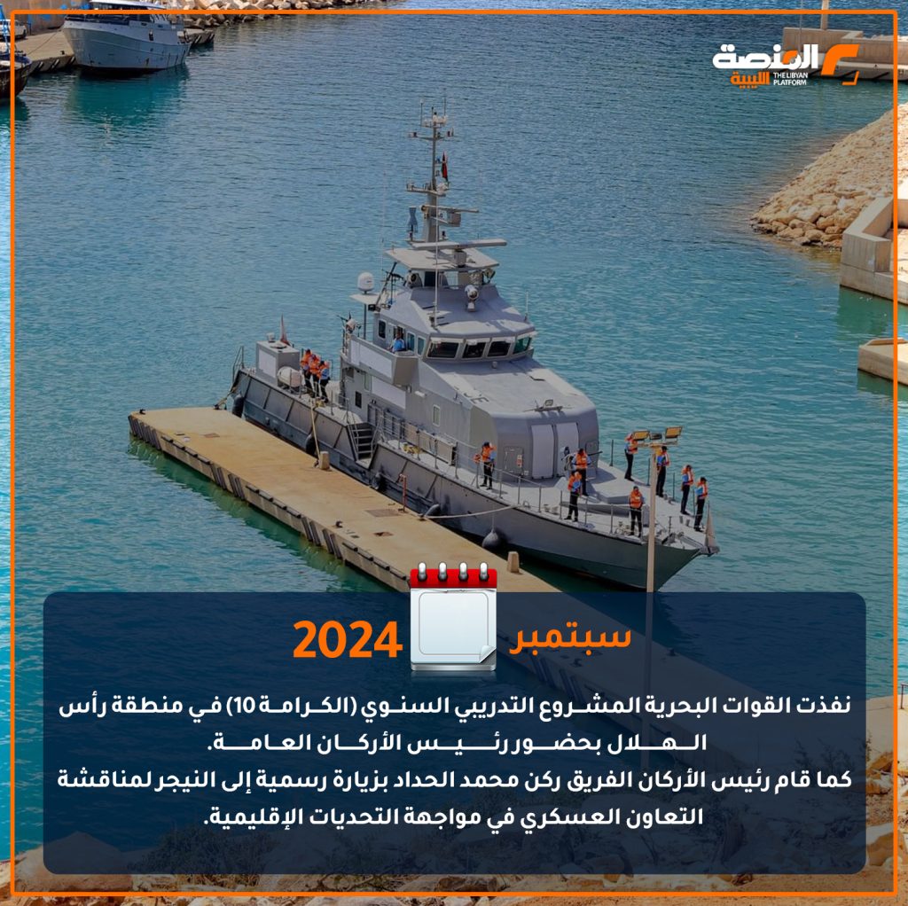 10 copy 4 أبرز الأنشطة العسكرية في ليبيا لعام 2024