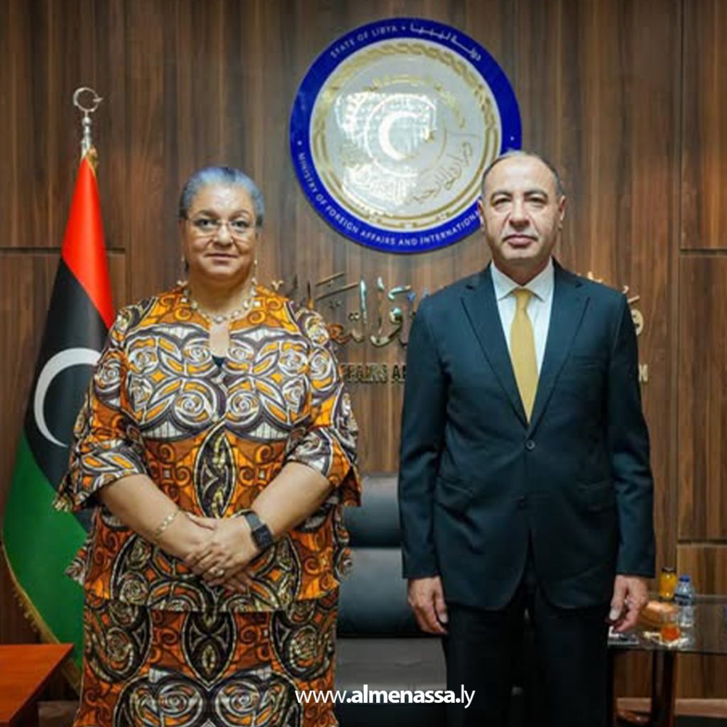 3 1 الباعور يستقبل الممثلة الخاصة للأمين العام للأمم المتحدة