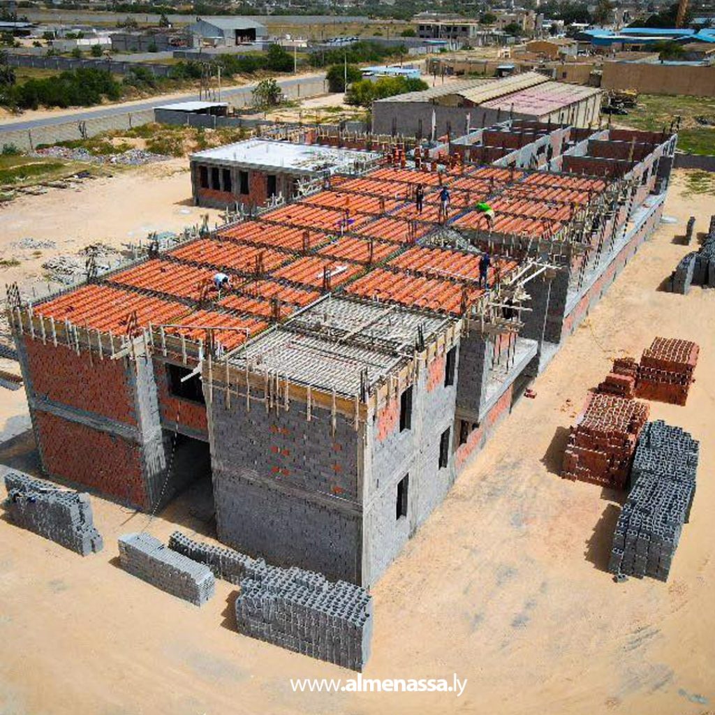 5 تواصل أعمال مشروع إنشاء 20 فصل دراسي بمنطقة الغيران