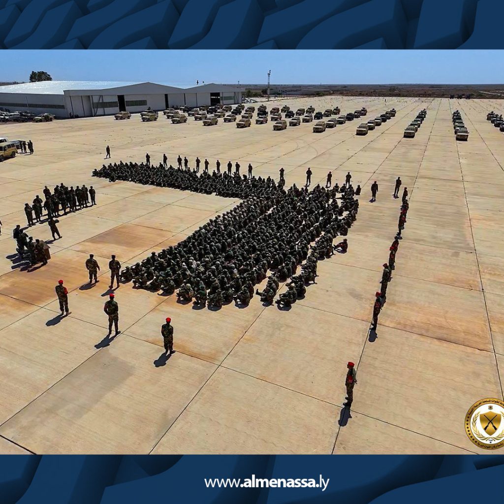 Extra 1.jpg21 1 التوجيه المعنوي يشارك في الجمع الصباحي للواء القرضابية