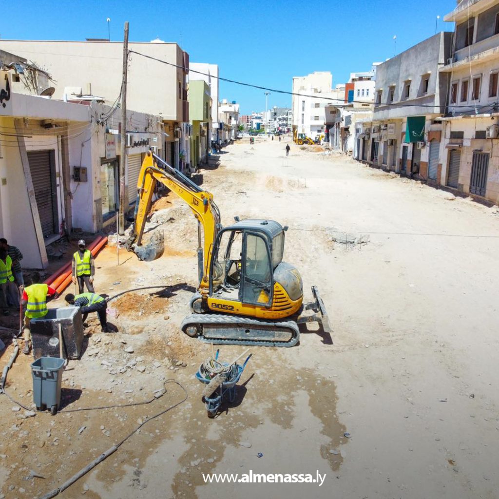 Extra 266 شركة الخدمات العامة طرابلس تُعلن انطلاق أعمال البنية التحتية بشارع الجمهورية في فشلوم