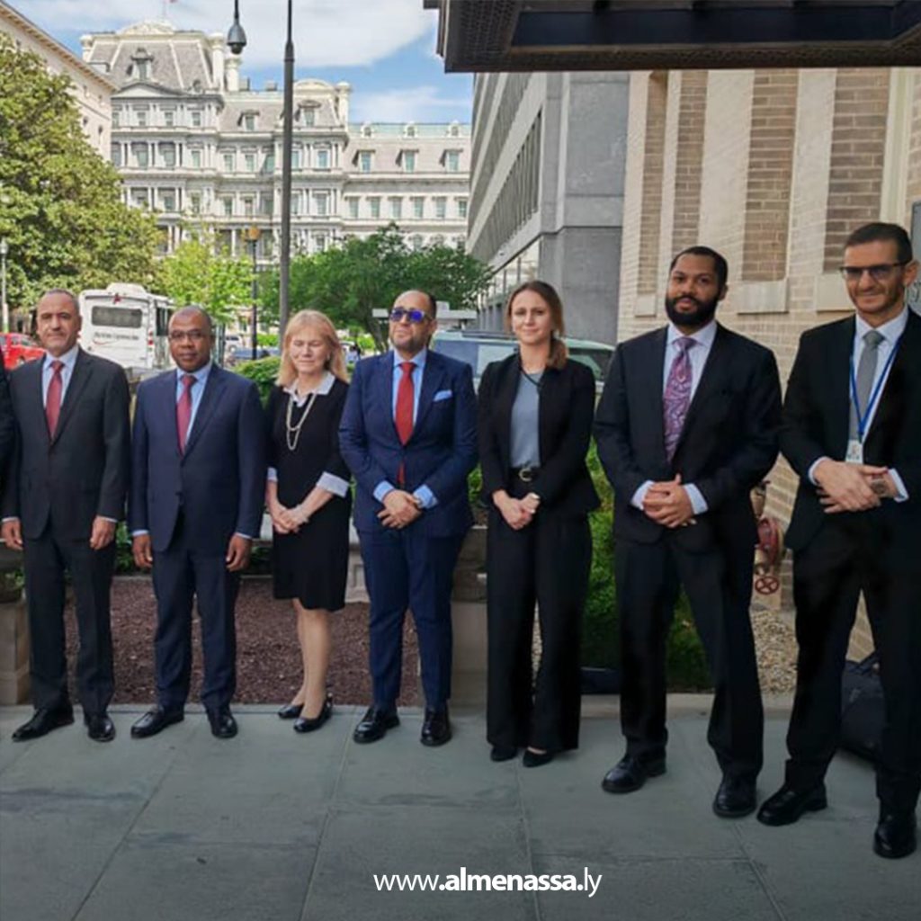 Extra 280 وفد حكومة الوحدة الوطنية يبحث مع واشنطن تعزيز الشراكة الاقتصادية