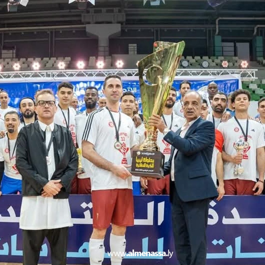 extra 132 السويحلي بطلاً للدوري الليبي للكرة الطائرة للمرة الـ13
