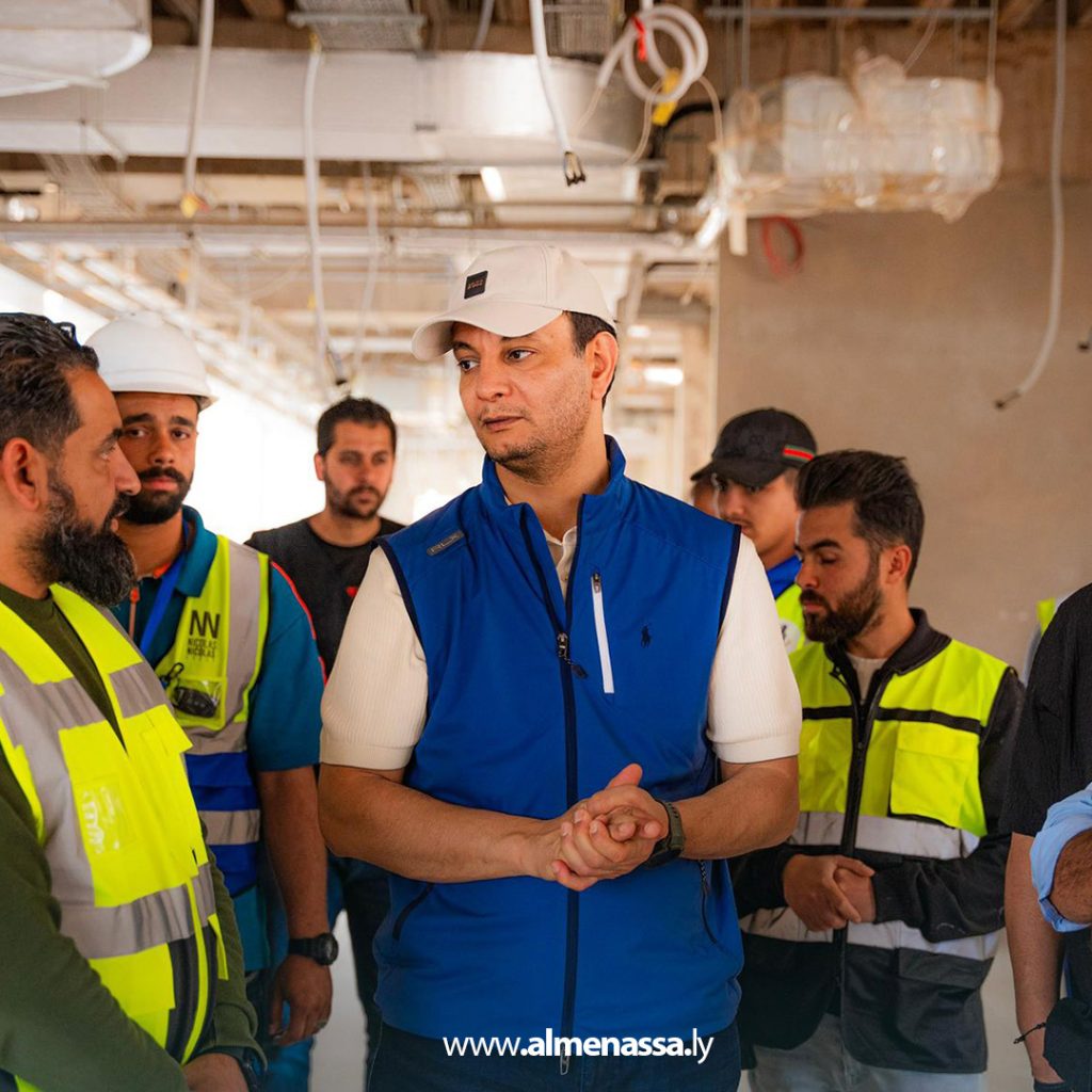 extra 163 مدير عام صندوق الإعمار يتفقد مشروع صيانة وتطوير كليات جامعة بنغازي