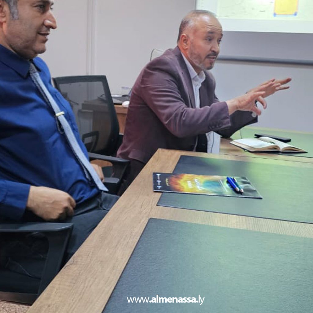 extra 165 مركز الاستشعار عن بعد يبحث مع الفريق المكلف بدراسة مسار وادي المجنين مستجدات المشروع