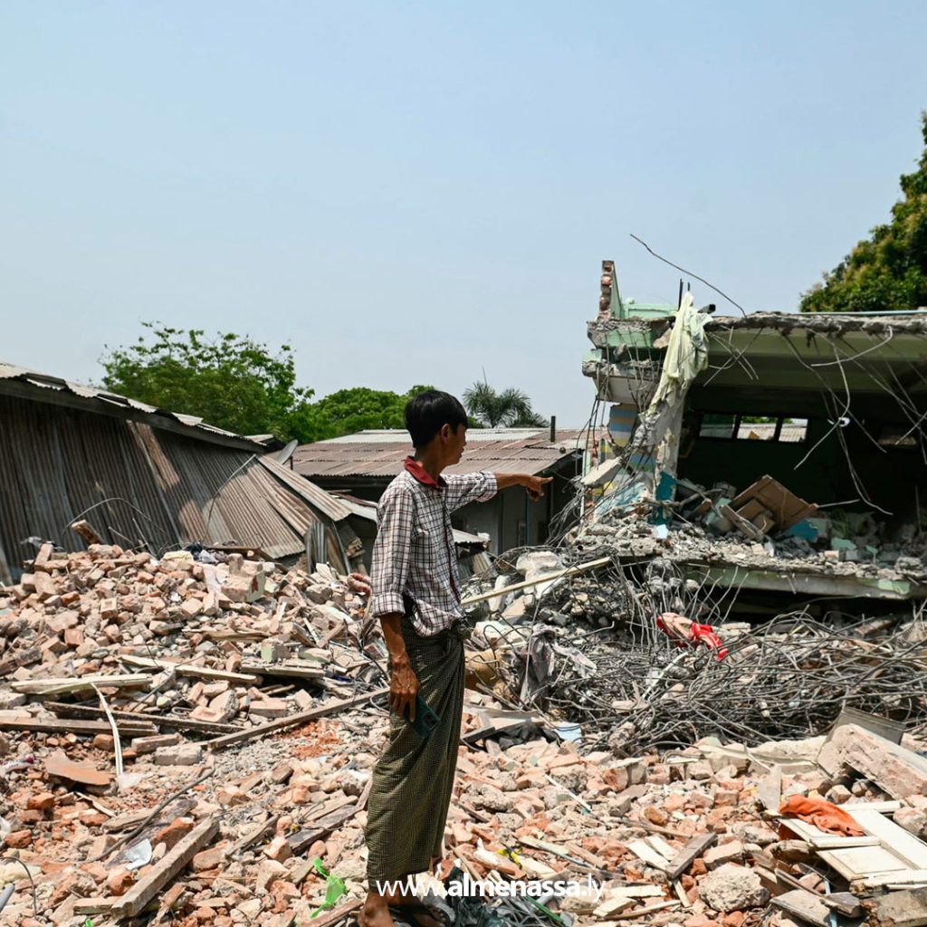 extra 18 ارتفاع حصيلة ضحايا زلزال ميانمار إلى أكثر من 3300 قتيل وآلاف المصابين والمفقودين