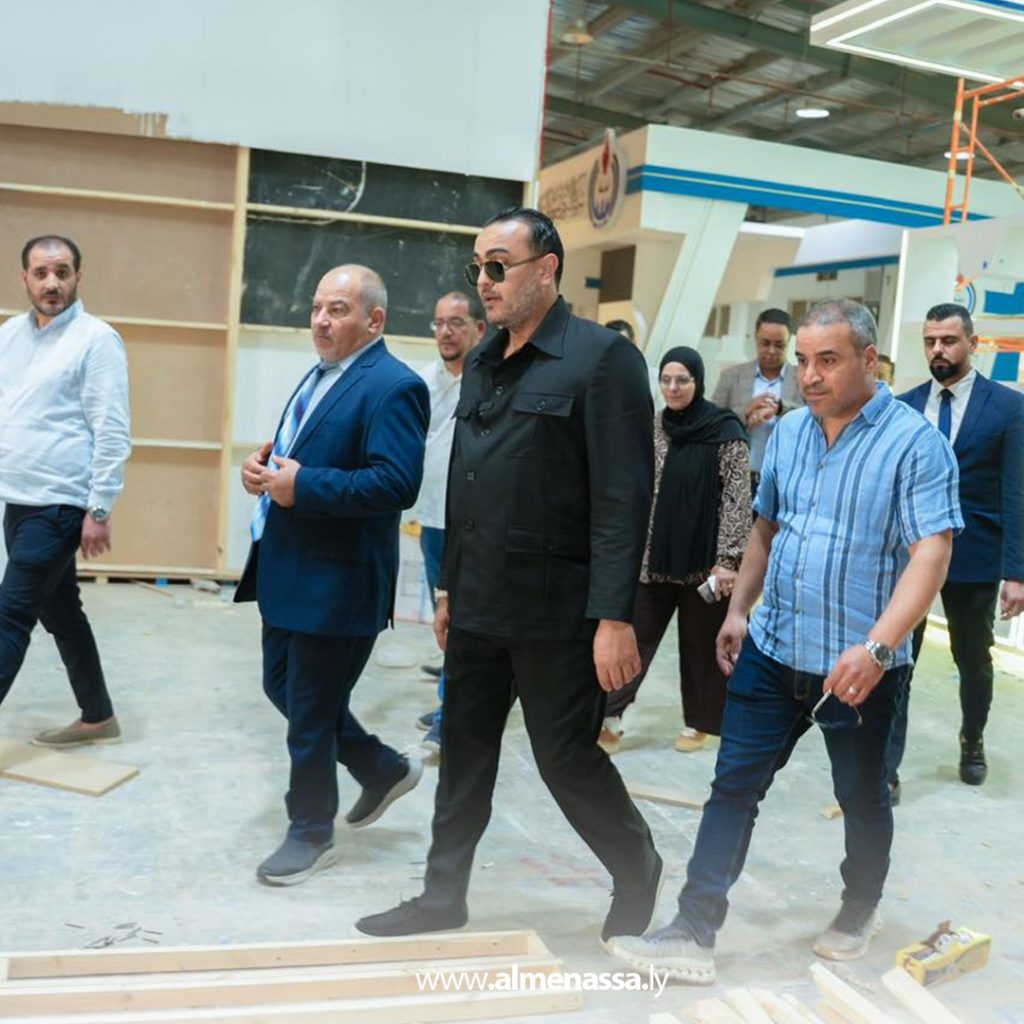 extra 182 رئيس الهيئة العامة للمعارض والمؤتمرات يتفقد الاستعدادات النهائية لانطلاق الدورة 51 لمعرض طرابلس الدولي