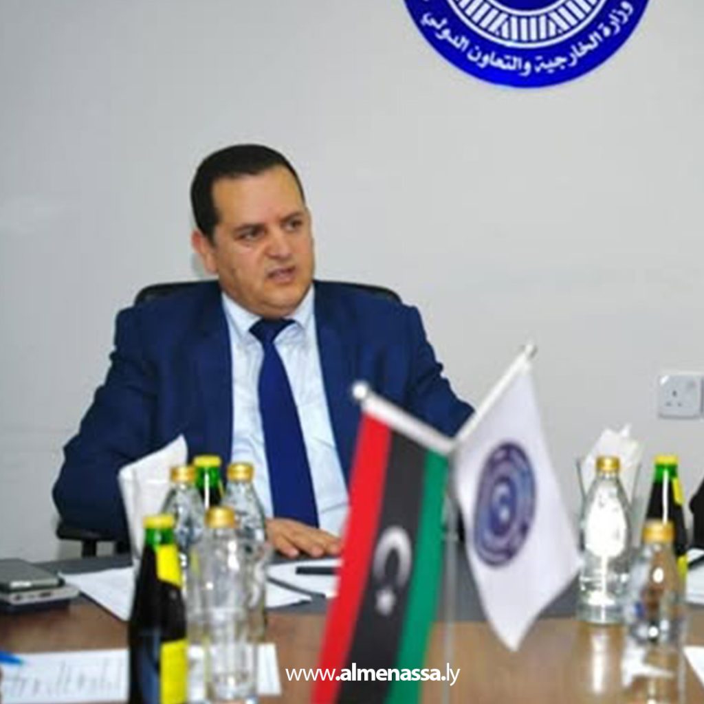 extra 187 وزير الخارجية يستقبل وزيرة الثقافة والفنون بالحكومة الليبية