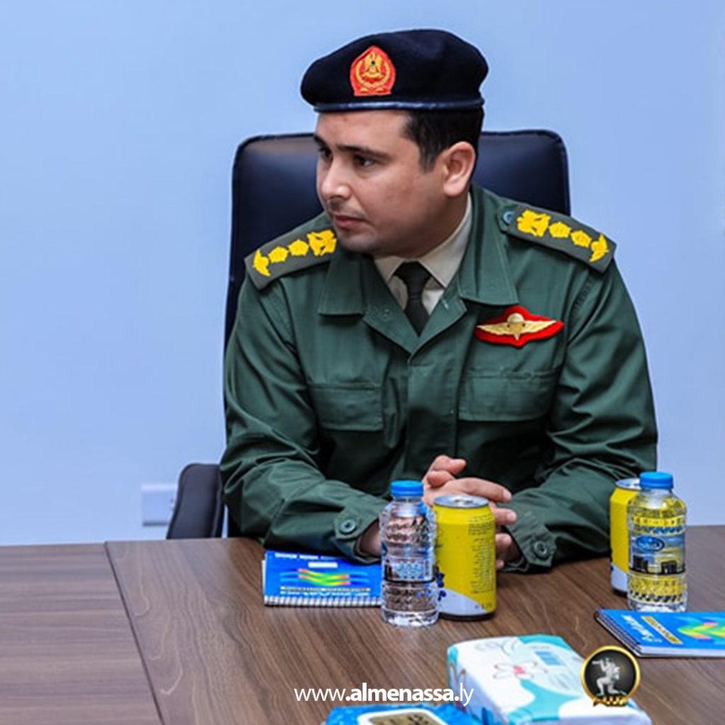 extra 195 رئيس أركان الوحدات الأمنية يشيد بدور الأجهزة الأمنية في درنة