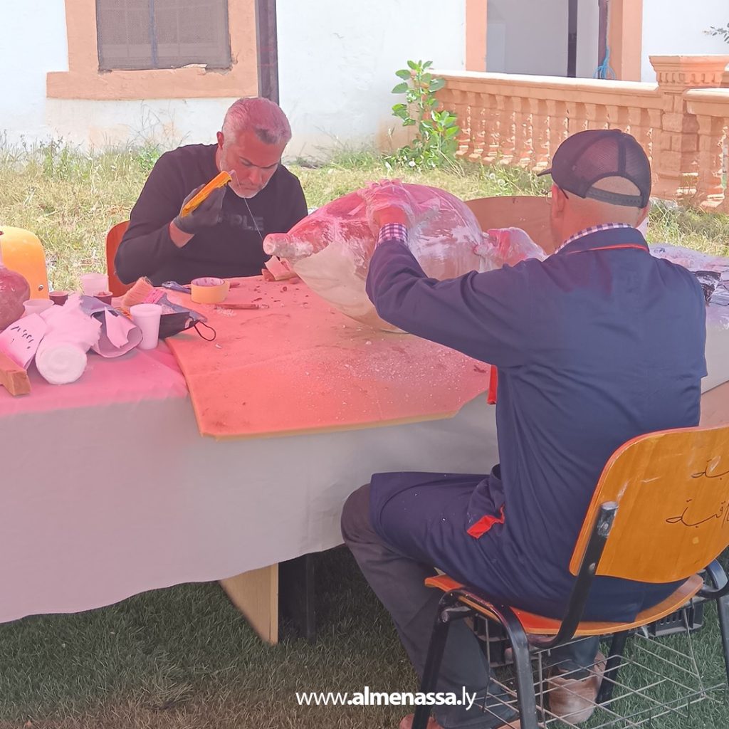 extra 197 باحثون في بنغازي يواصلون ترميم الآثار وسط تجاهل الجهات المختصة