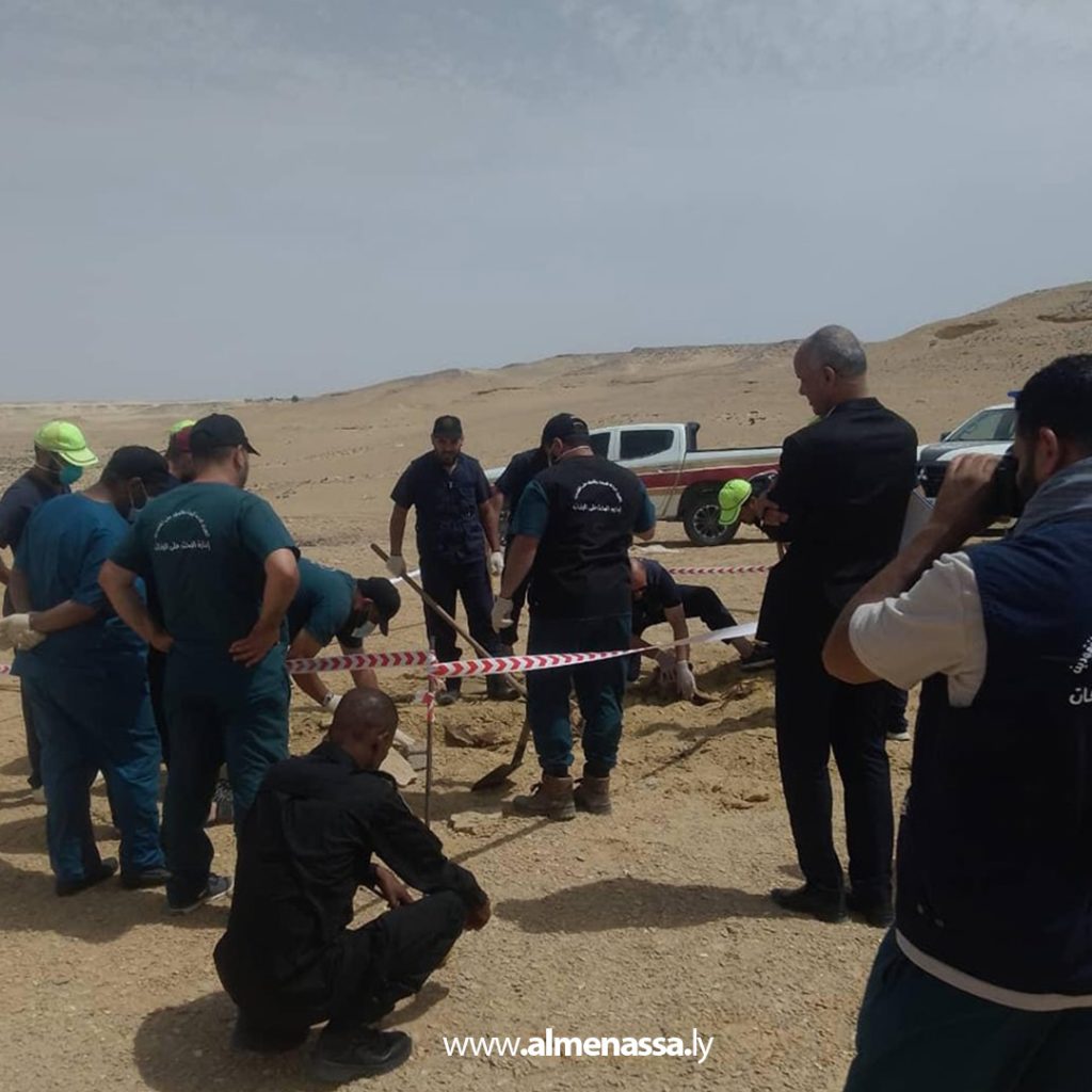 extra 231 العثور على جثة مدفونة في زلة ضمن تحقيقات الهجرة غير الشرعية