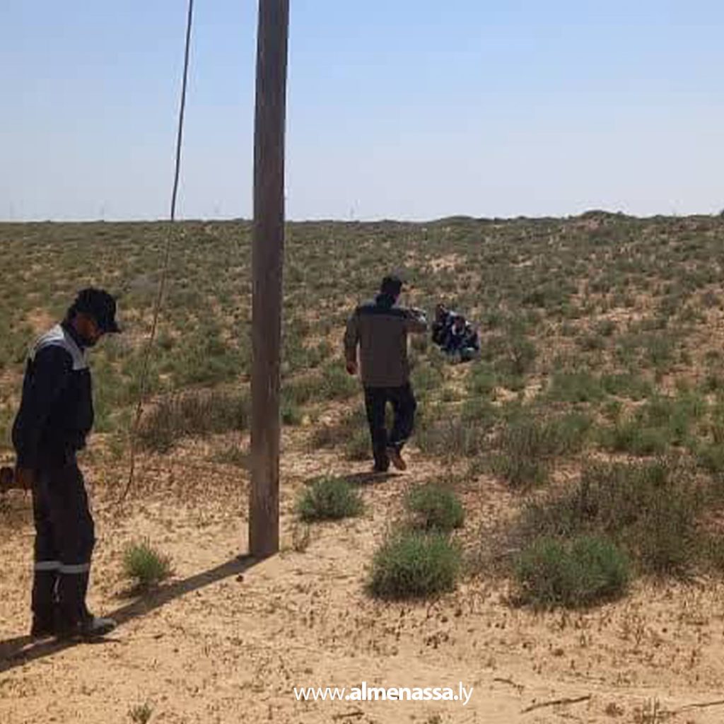 extra 30 شركة الكهرباء: إعادة التيار الكهربائي إلى أبو هادي