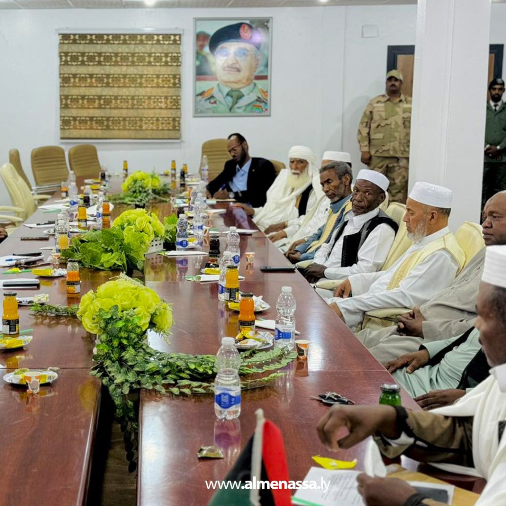 extra Recovered1 1 الفريق عبد الباسط أبو غريس يعقد اجتماعاً مع أعيان ومشايخ سبها