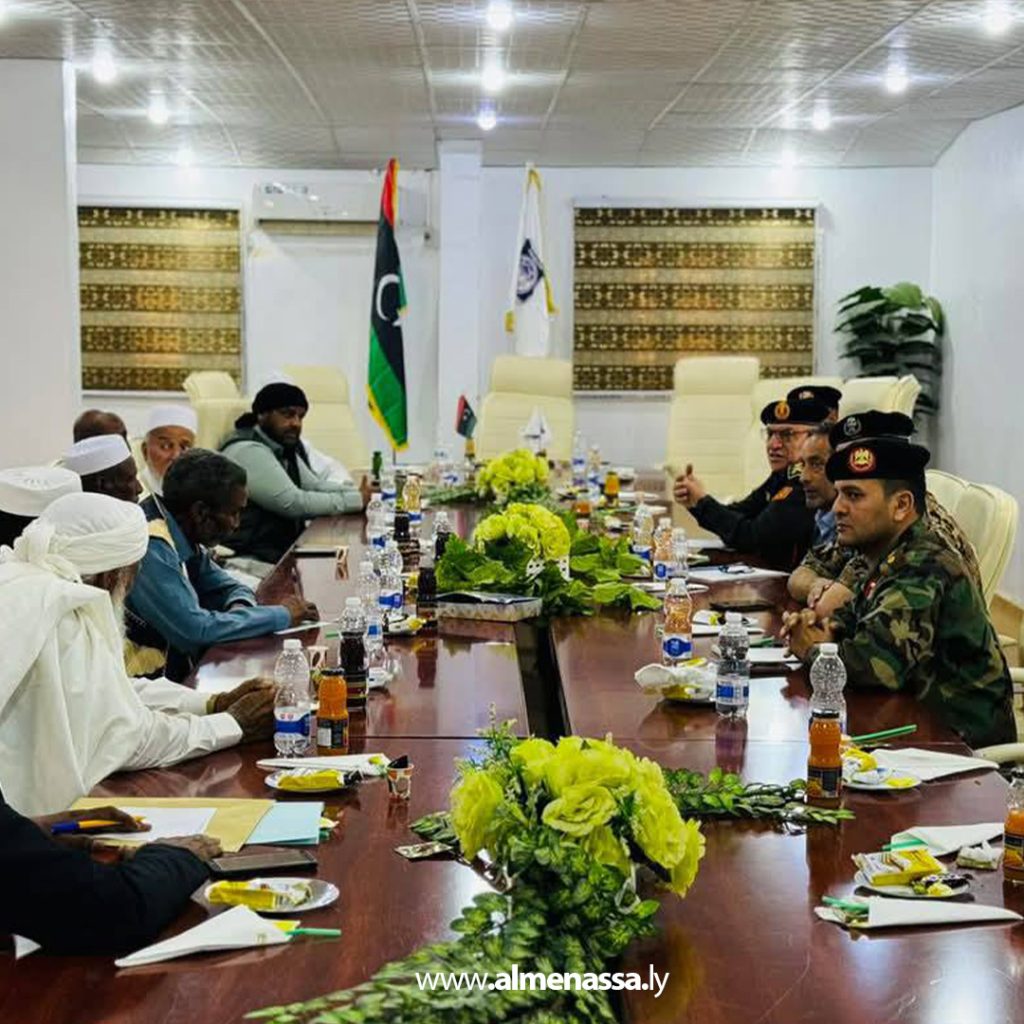 extra Recovered11 1 الفريق عبد الباسط أبو غريس يعقد اجتماعاً مع أعيان ومشايخ سبها