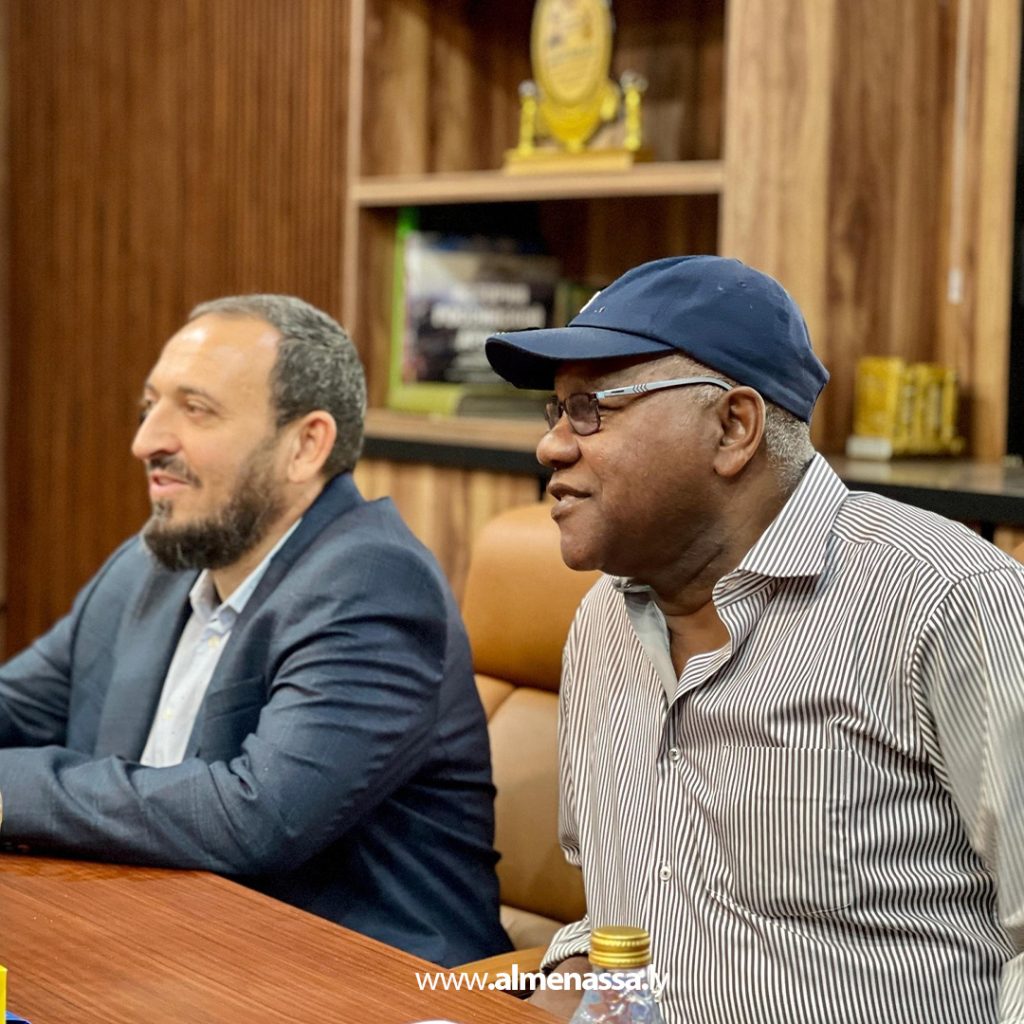 extra1 130 الفريق أول خيري التميمي يستقبل وفد الاتحاد الليبي للثقافة الرياضية