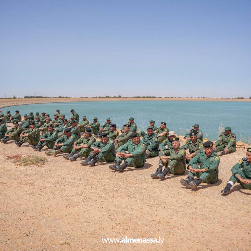 extra1 162 كتيبة أمن النهر الصناعي تشهد جمعًا صباحيًا ومحاضرة تعبويّة