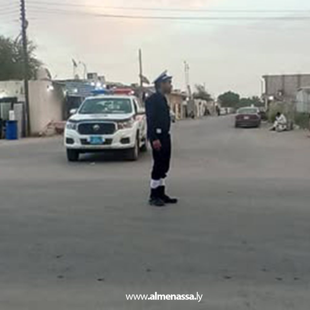 extra1 253 مديرية أمن الكفرة تنفذ انتشارًا أمنيًا موسعًا بمدينة تازربو