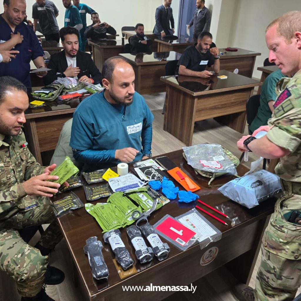 extra1 264 عودة فريق التدريب الطبي البريطاني إلى ليبيا لتعزيز قدرات الإسعاف الميداني