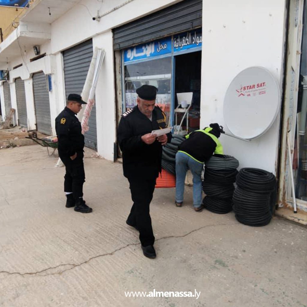 extra1 32 دوريات مركز الحرس البلدي سيدي خليفة الكويفية تنفذ حملة تفتيشية مكثفة
