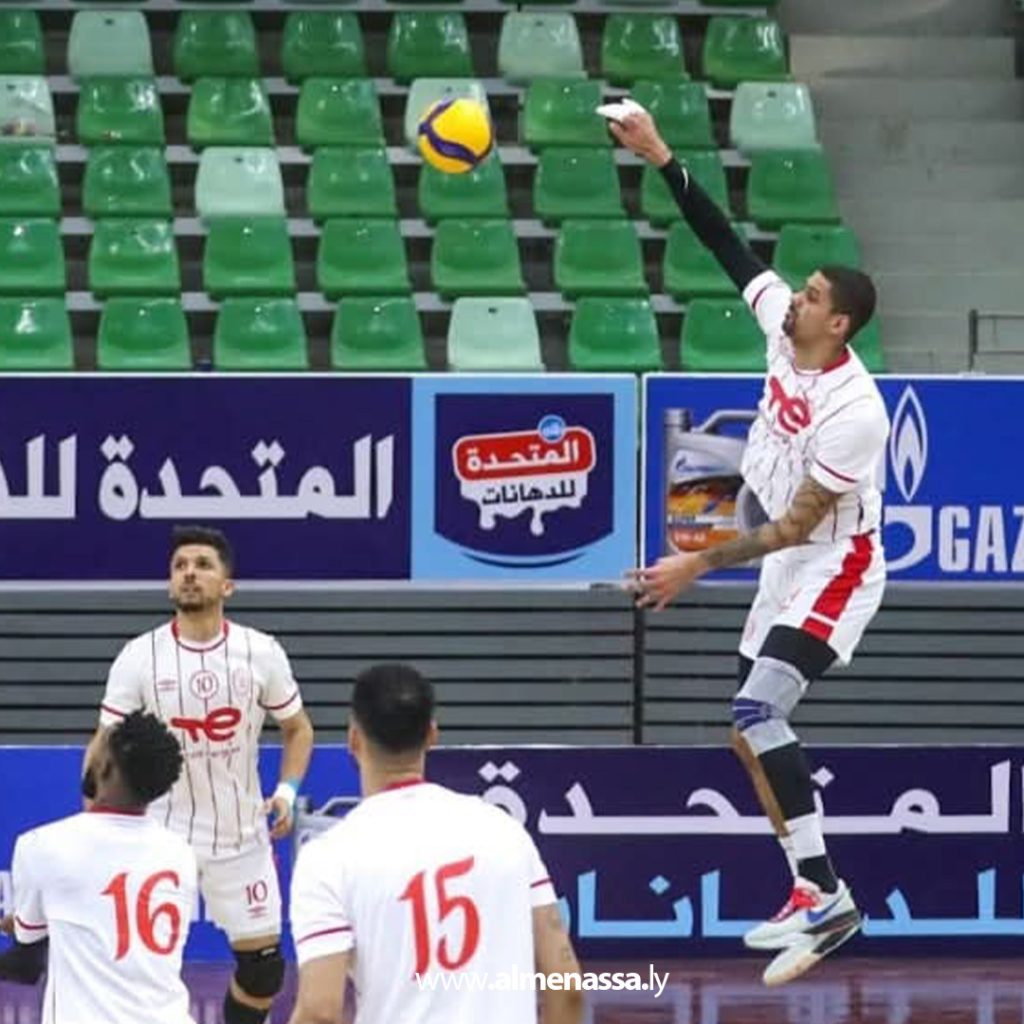 extra1 62 السويحلي يقترب من حسم لقب الدوري الليبي للكرة الطائرة