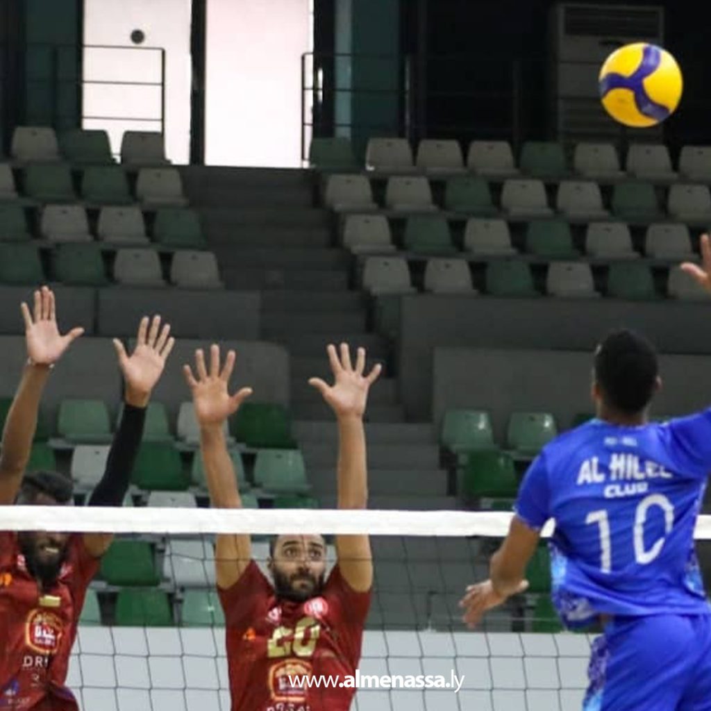 extra1 87 السويحلي بطلاً للدوري الليبي للكرة الطائرة للمرة الـ13