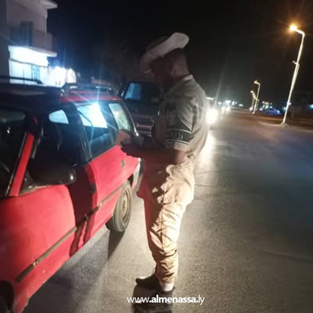 extra11 137 مديرية أمن الكفرة تنفذ انتشارًا أمنيًا موسعًا بمدينة تازربو