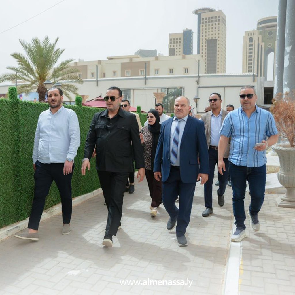 extra11 34 رئيس الهيئة العامة للمعارض والمؤتمرات يتفقد الاستعدادات النهائية لانطلاق الدورة 51 لمعرض طرابلس الدولي