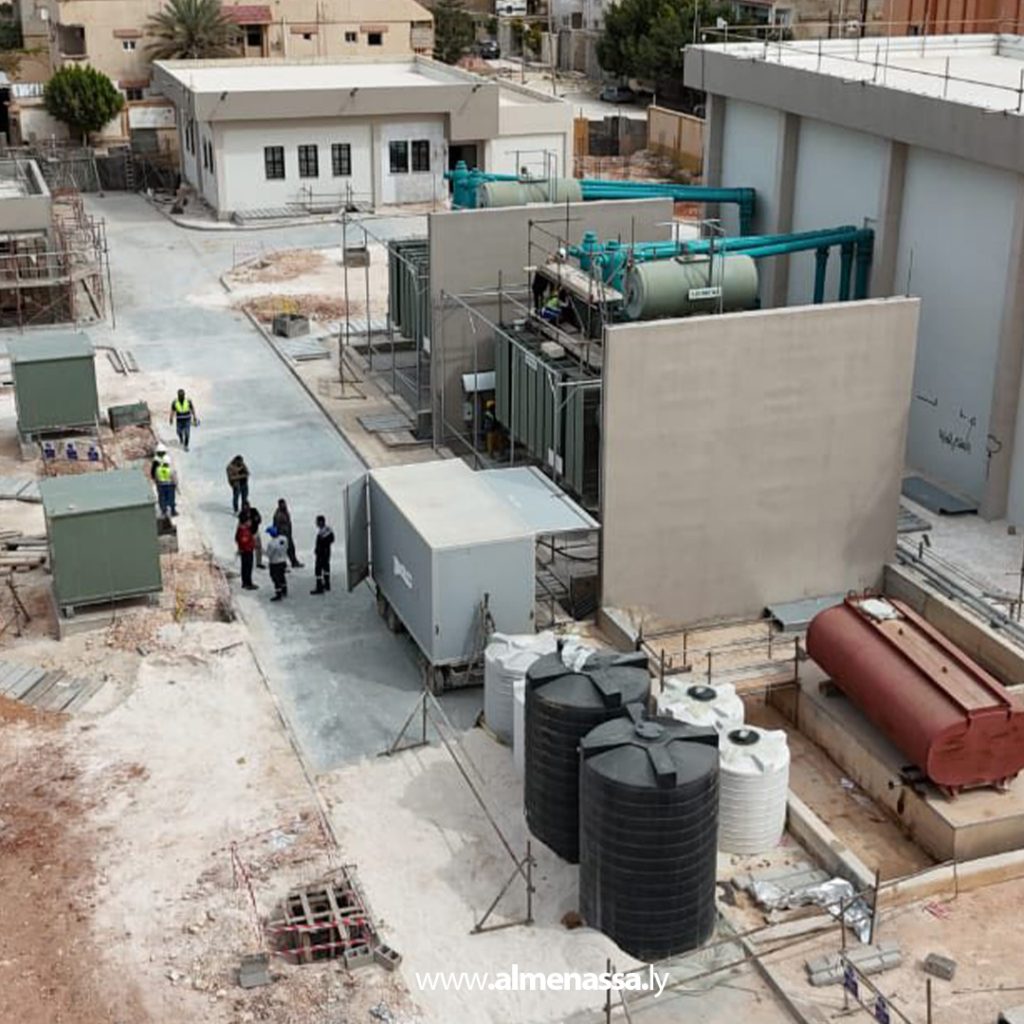 extra11 38 شركة الكهرباء: الكشف الدوري على محولات القدرة بمحطة حي السلام ببنغازي