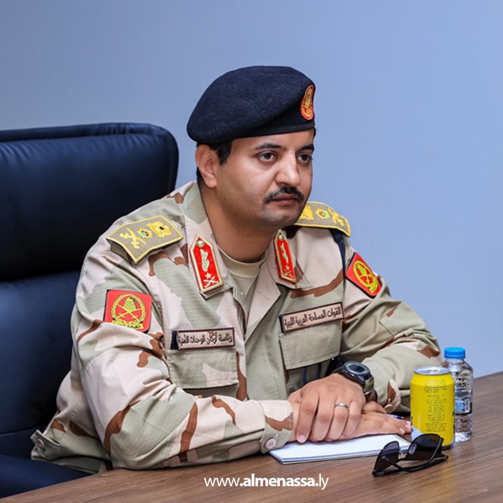 extra11 45 رئيس أركان الوحدات الأمنية يشيد بدور الأجهزة الأمنية في درنة