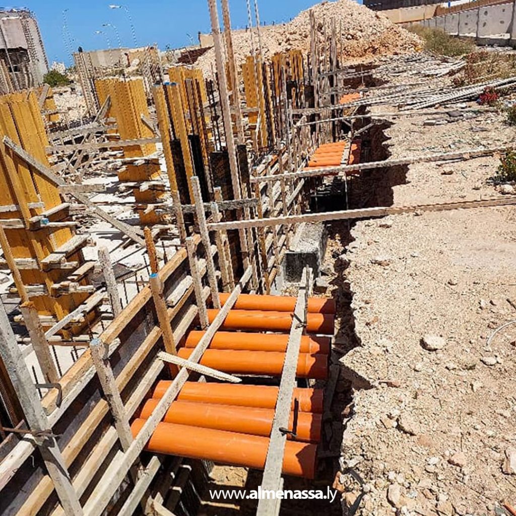 extra11 59 شركة الكهرباء: تواصل الأعمال المدنية ضمن مشروع إنشاء محطة حقن طبرق الجديدة