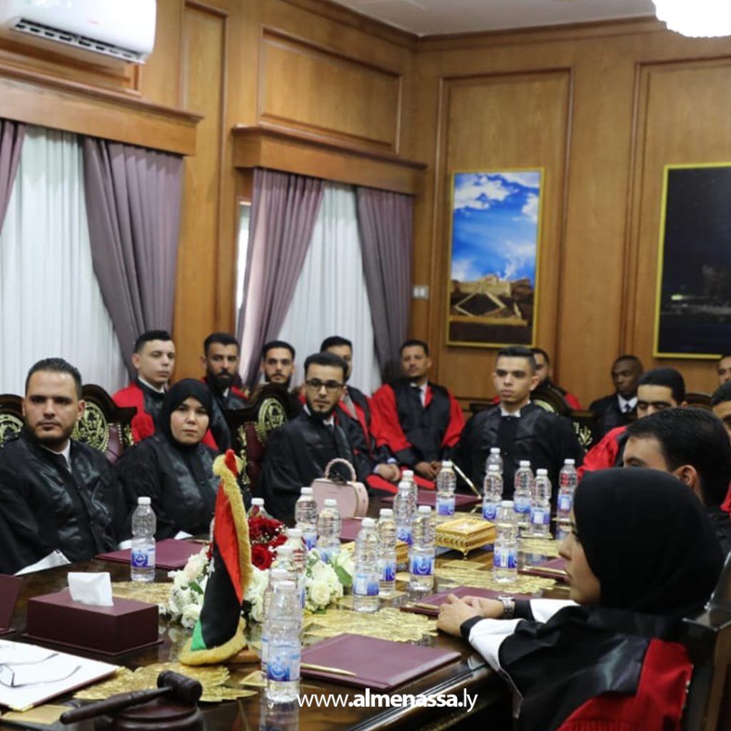 extra111 43 أعضاء الهيئات القضائية الجدد يؤدون اليمين أمام رئيس المجلس الأعلى للقضاء