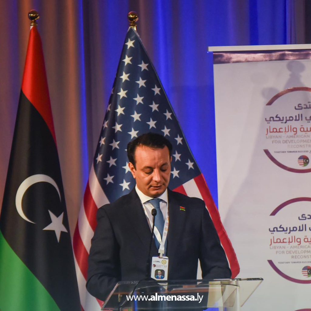 extra111 70 بالقاسم حفتر يوقّع اتفاقيات تعاون مع شركات أمريكية خلال منتدى الإعمار في واشنطن