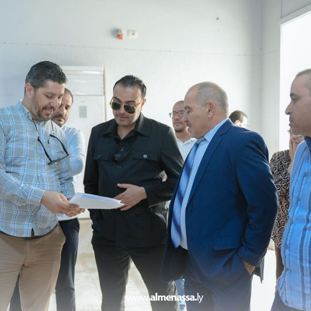 extra1111 12 رئيس الهيئة العامة للمعارض والمؤتمرات يتفقد الاستعدادات النهائية لانطلاق الدورة 51 لمعرض طرابلس الدولي