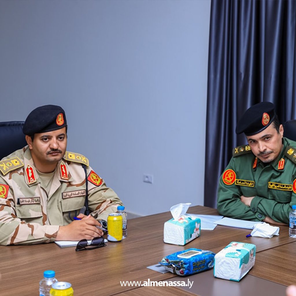 extra1111 17 رئيس أركان الوحدات الأمنية يشيد بدور الأجهزة الأمنية في درنة