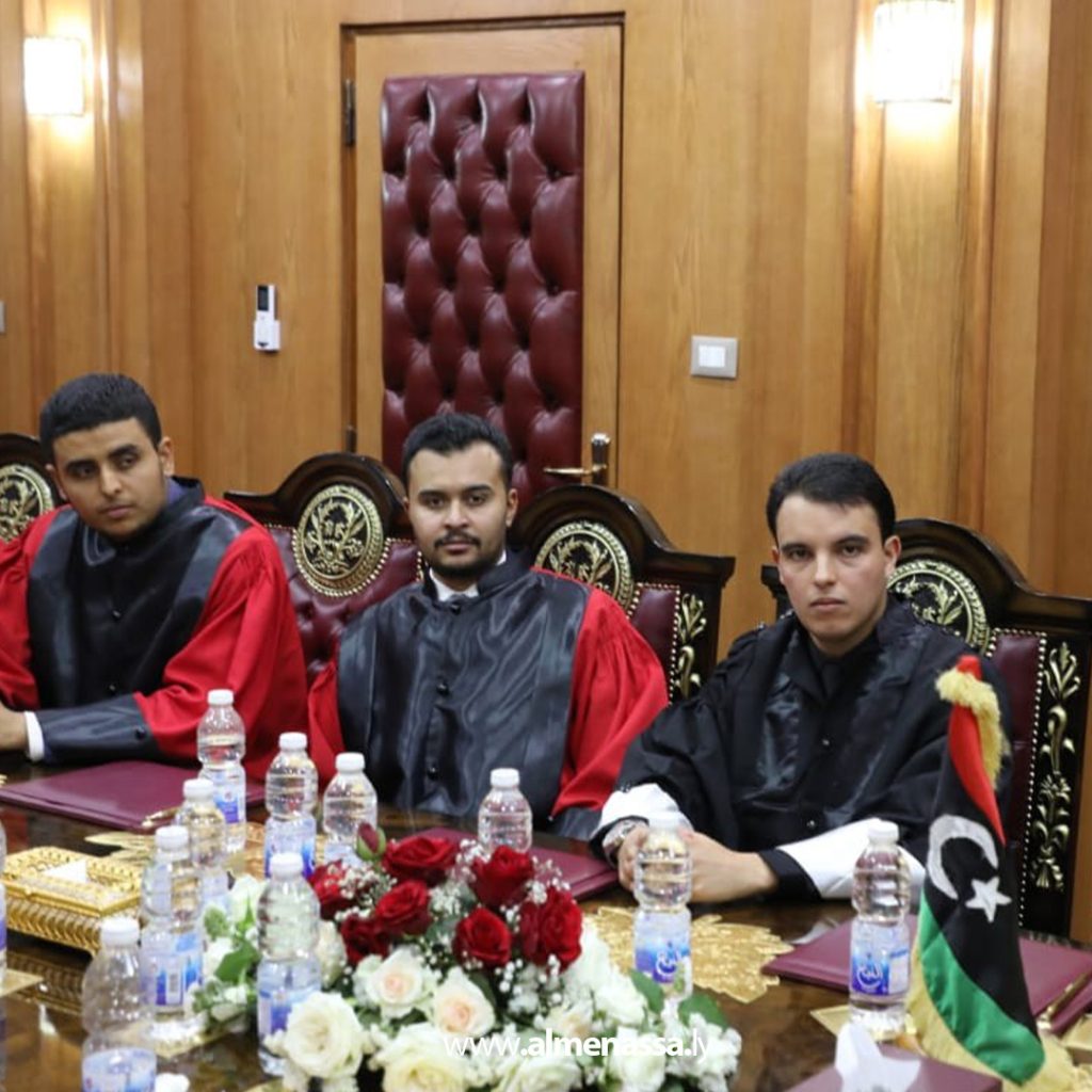 extra1111 29 أعضاء الهيئات القضائية الجدد يؤدون اليمين أمام رئيس المجلس الأعلى للقضاء