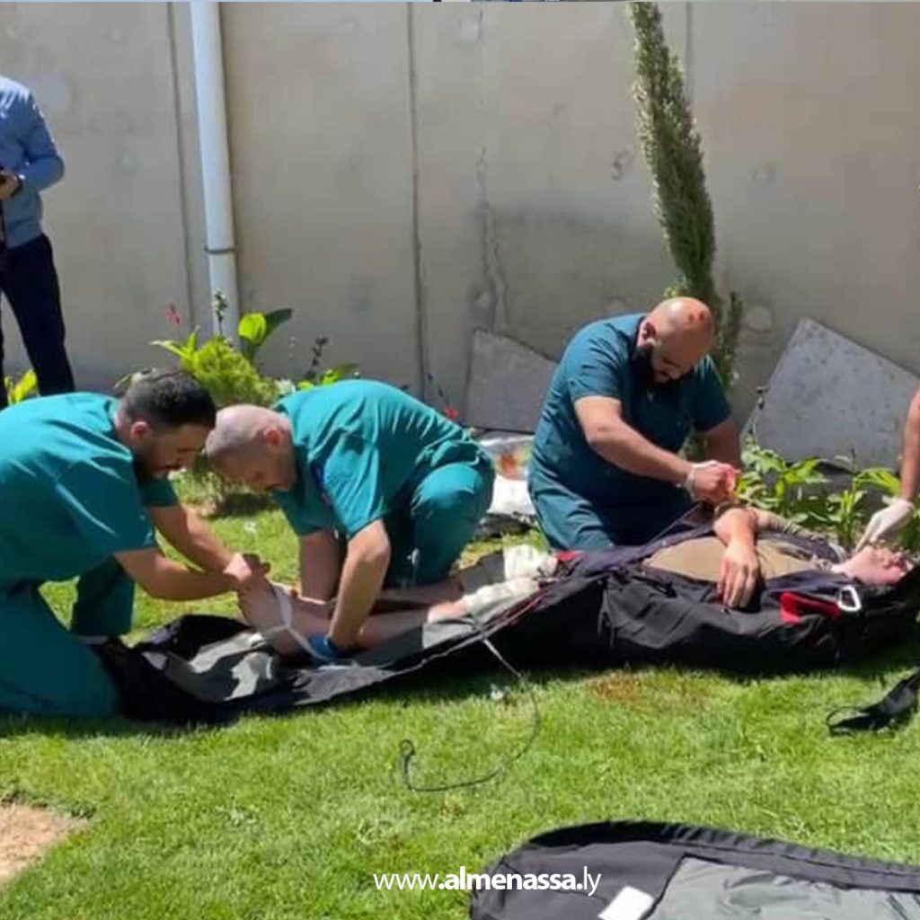 extra1111 61 عودة فريق التدريب الطبي البريطاني إلى ليبيا لتعزيز قدرات الإسعاف الميداني