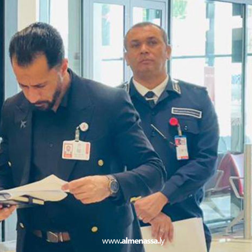 extra11111 10 اجتماع أمني بمطار بنينا لمتابعة سير العمل والتحضيرات لرحلات الترانزيت