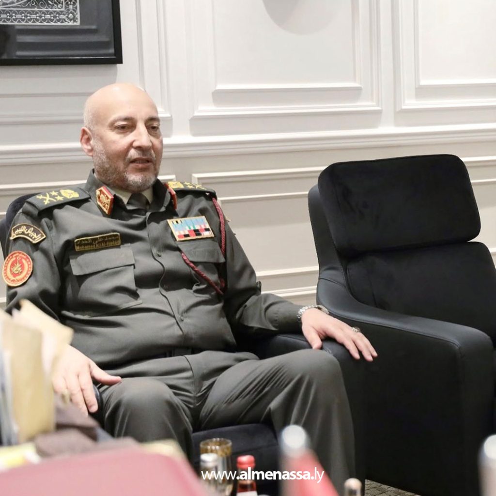 extra3 9 الحداد يستقبل سفير دولة قطر لدى ليبيا