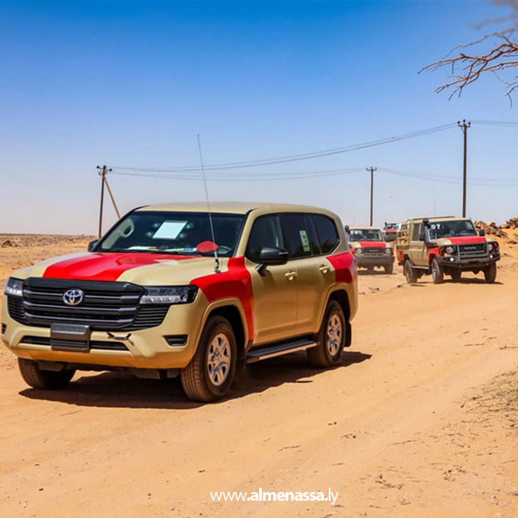 extra7 2 دوريات صحراوية شاملة في صحراء الهاروج لتعزيز الأمن ومكافحة التهريب والجريمة