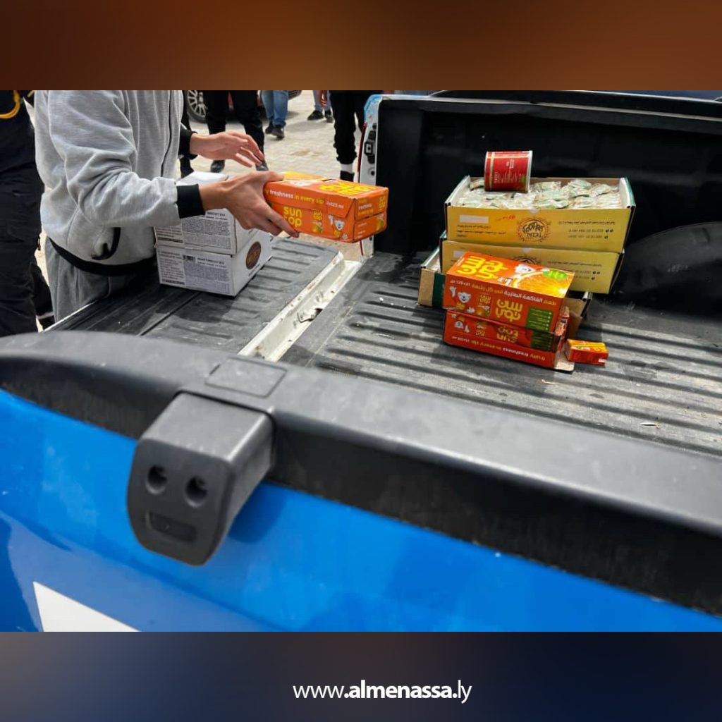 ghjm الحرس البلدي يضبط مواد غذائية منتهية الصلاحية خلال حملة تفتيش