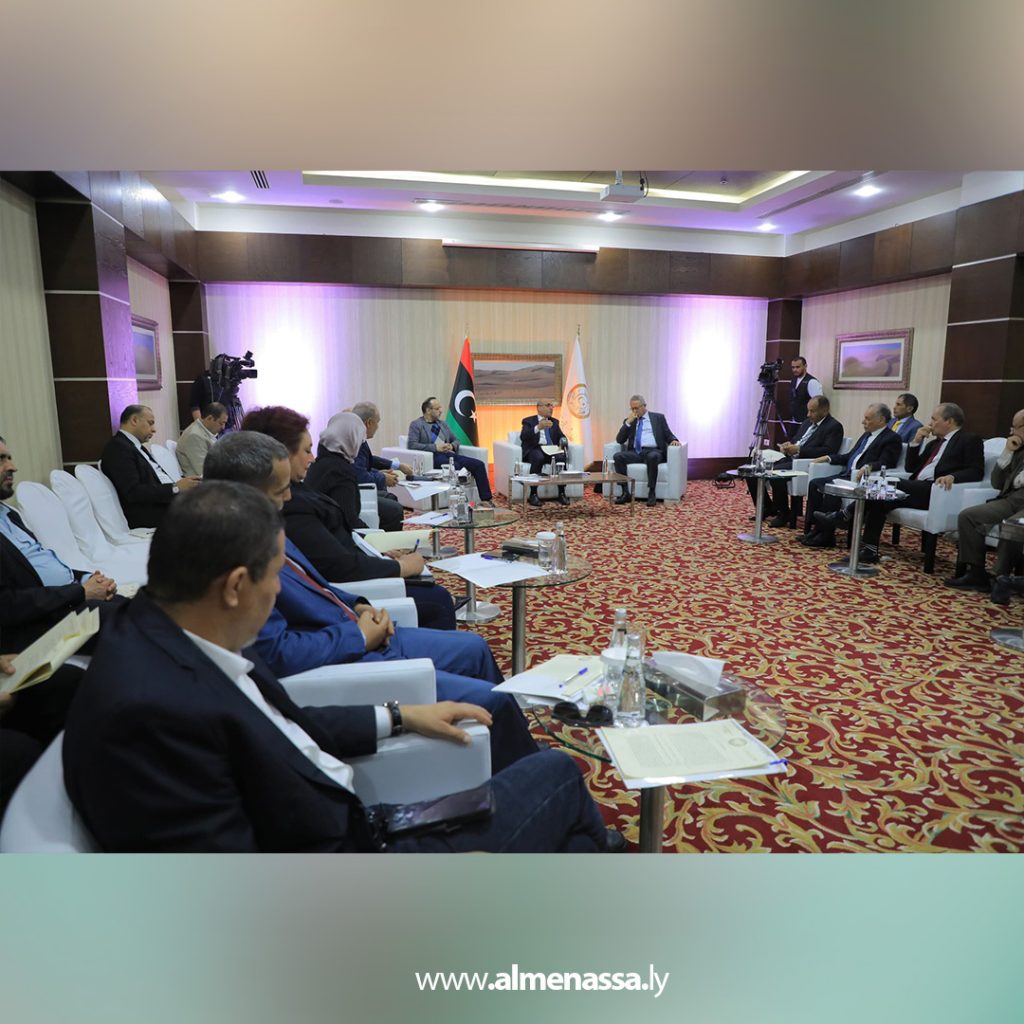 ghm 2 اللافي يقود حوارًا وطنيًا واسعًا لإعادة الزخم للمسار السياسي الليبي