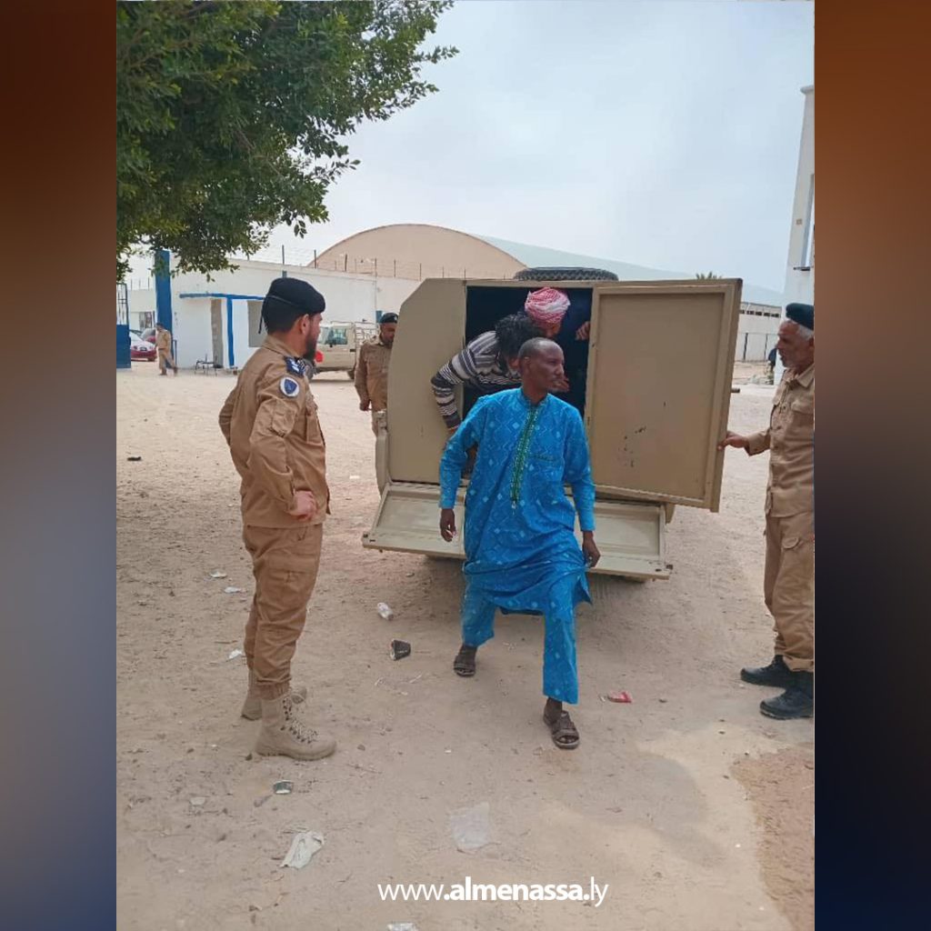 hn جهاز مكافحة الهجرة غير الشرعية ينفذ حملة تفتيشية في ضواحي بنغازي