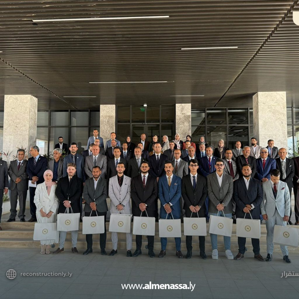 image 12 Eng. Belgacem Haftar honors top graduates of engineering and medicine from Benghazi University before their postgraduate studies in the UK