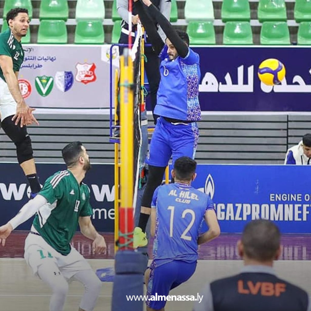 بلاى 2 السويحلي يقترب من التتويج بعد فوز جديد في الجولة السابعة من التجمع النهائي للدوري الليبي للكرة الطائرة