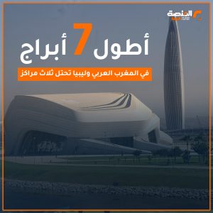 أطول 7 أبراج في المغرب العربي وليبيا تحتل ثلاث مراكز