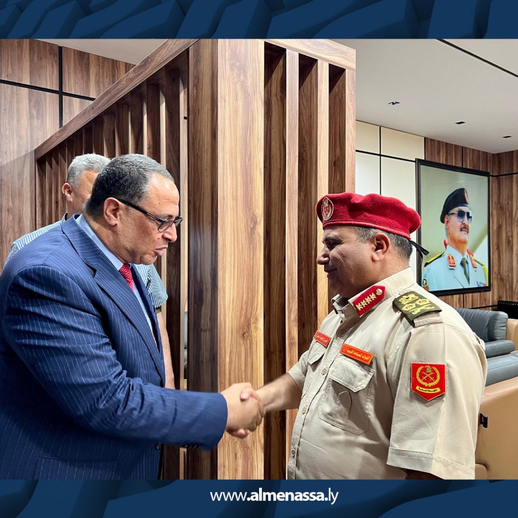 013 وفد الثقافة الرياضية العربي يشيد بجهود القيادة العامة في استتباب الأمن ونهضة بنغازي العمرانية والرياضية